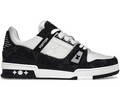 LV Trainer Jeans black and white