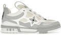 LV Skate 8 White and Gray