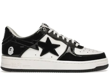Bape Sta Black and White